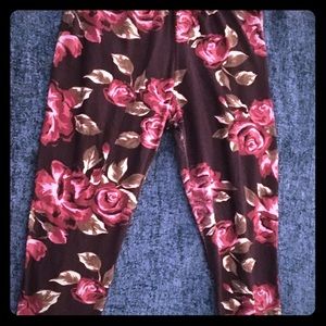 Floral leggings